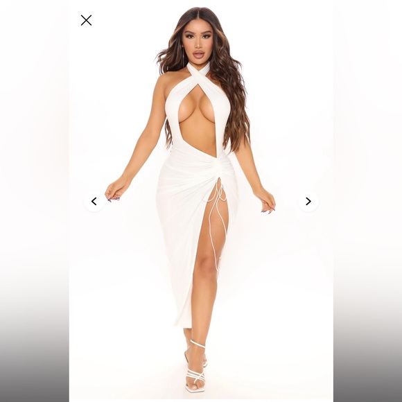 Don't Cross Me Maxi Dress - Picture 3 of 7